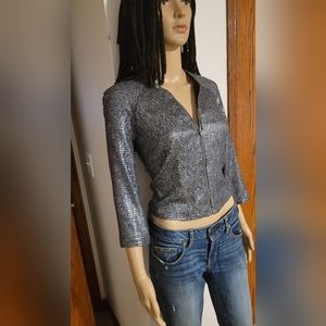 EUC/ URBAN OUTFITTER  SEQUIN (HOLIDAY) JACKET